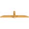 Ekena Millwork Eugene Rough Sawn Timber Gable Bracket, Western Red Cedar, 84"W x 24"H x 4"D x 6"F, 7/12 Pitch GBW084X24X0406EUG00RWR - alternate 5
